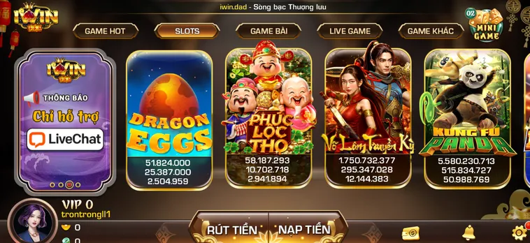 Khám Phá Tính Năng Nổ Hũ Iwin Club Cơ Hội Săn Thưởng Cực Khủng Năm 2026